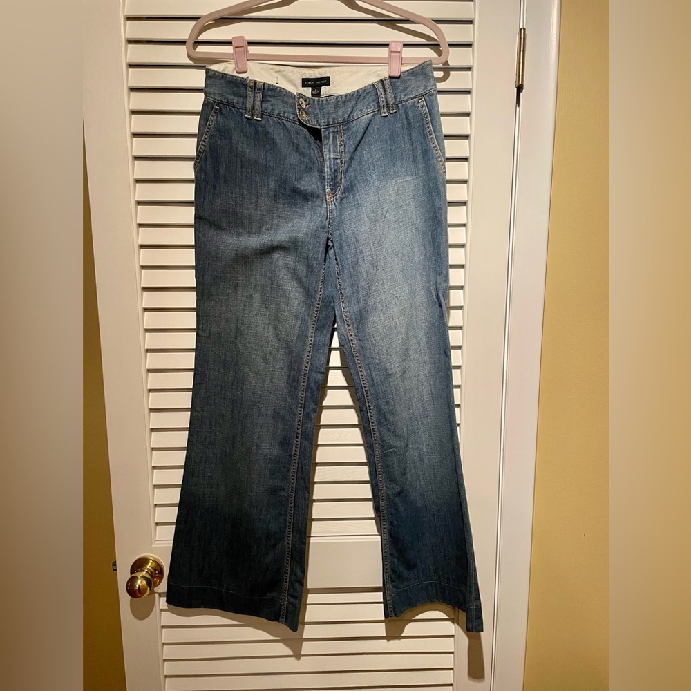Banana Republic Wide Leg Trouser Jeans 8
